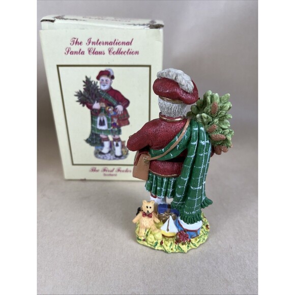 VTG The International Santa Claus Collection Lot of 2 England & Scotland w/Boxes - Picture 7 of 9